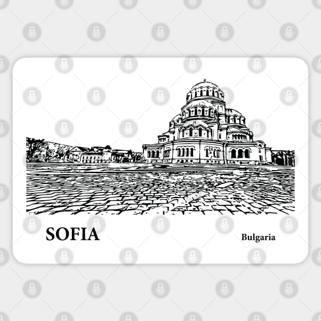 Sofia - Bulgaria Sticker by Lakeric